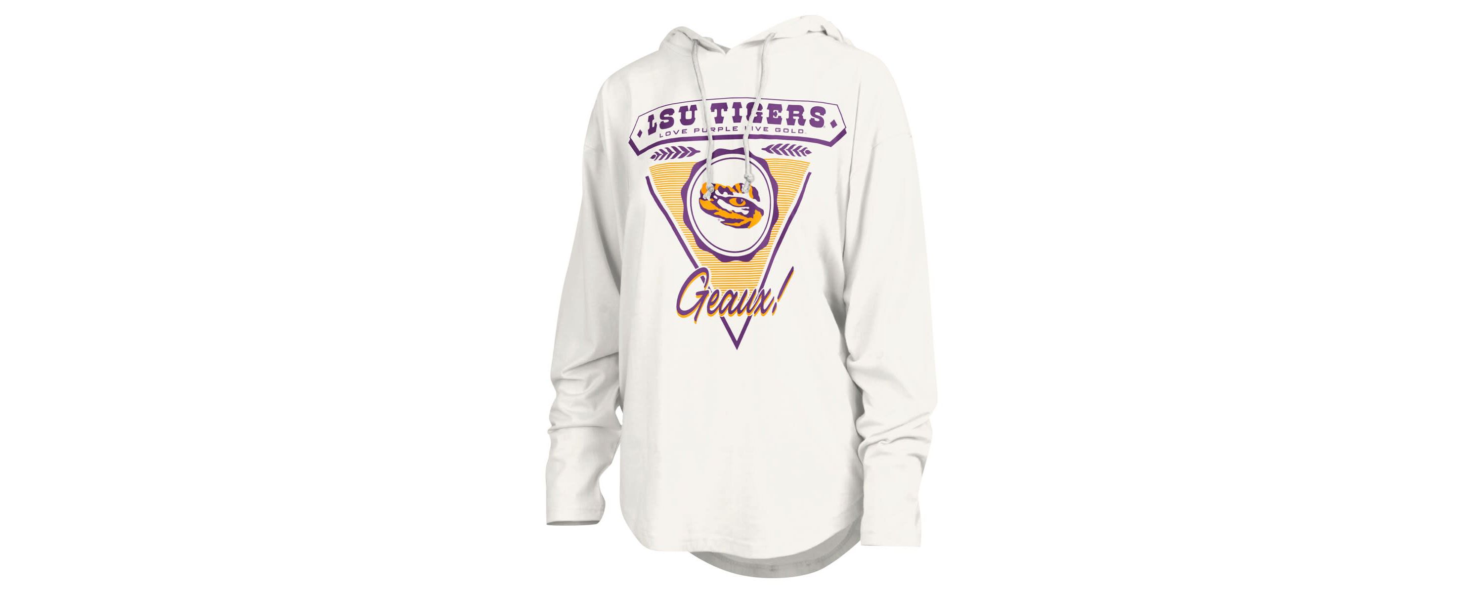 NCAA LSU Tigers San Bruno Hoodie Long Sleeve T-Shirt