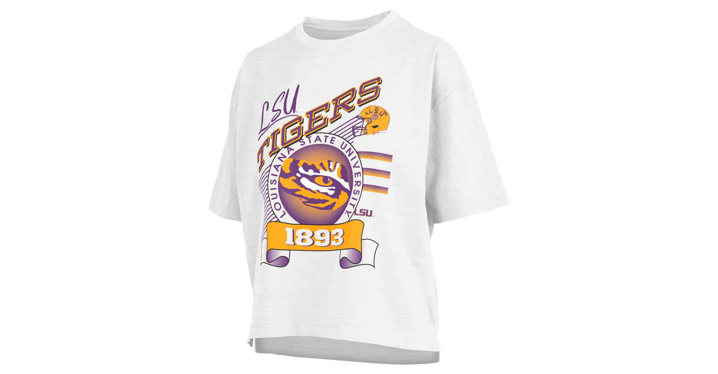 NCAA LSU Tigers Rock & Roll Slub T-Shirt