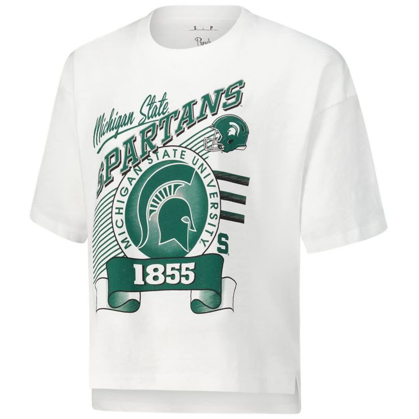 NCAA Michigan State Spartans Rock & Roll Slub T-Shirt