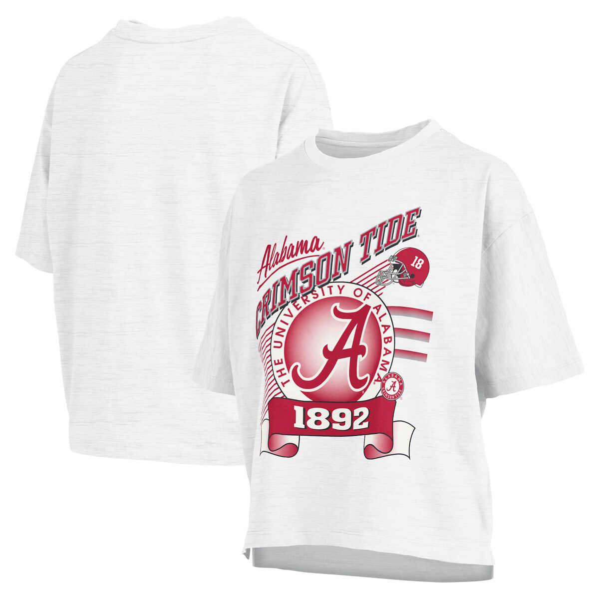 Alabama Crimson Tide NCAA Alabama Tide Rock & Roll Slub T-Shirt
