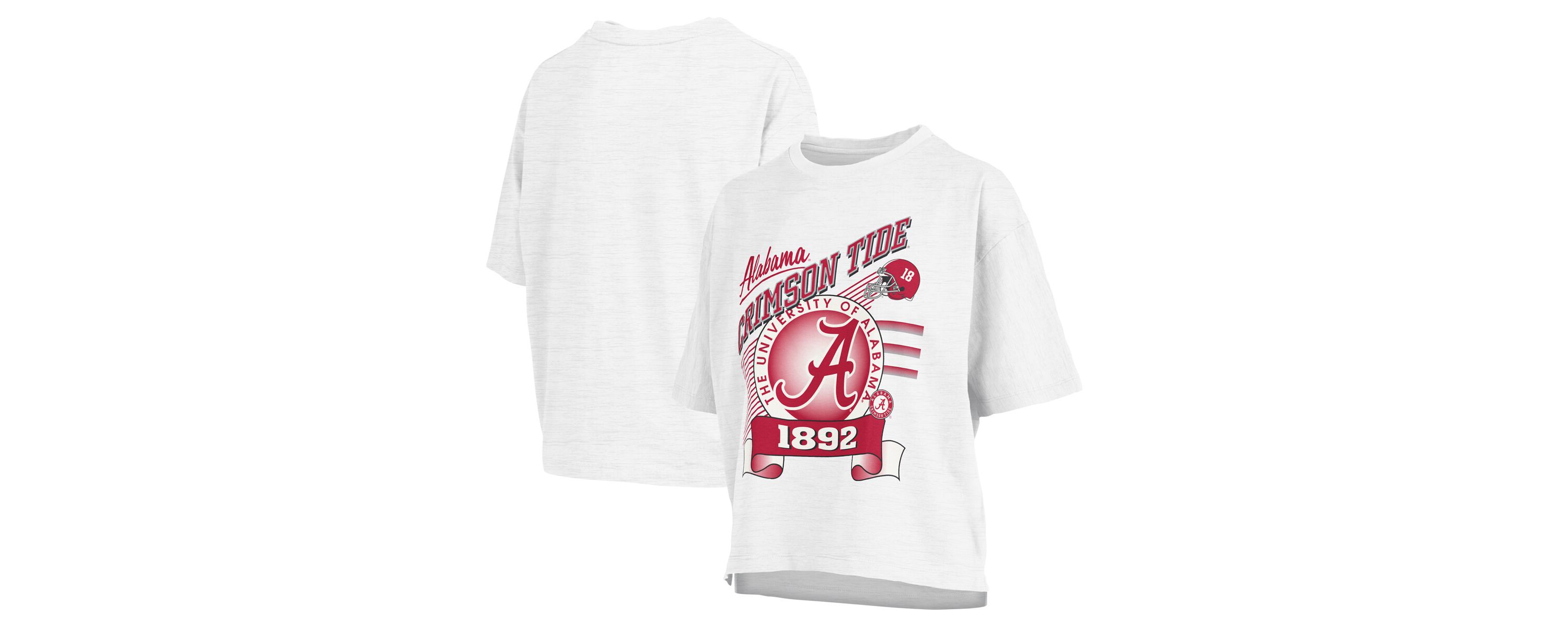 Alabama Crimson Tide NCAA Alabama Tide Rock & Roll Slub T-Shirt