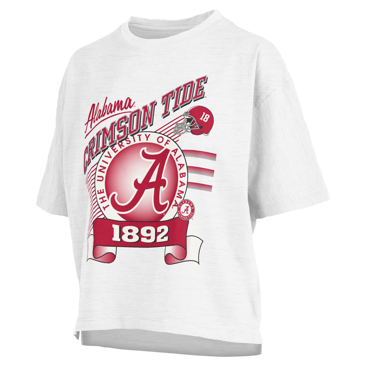 Alabama Crimson Tide NCAA Alabama Tide Rock & Roll Slub T-Shirt