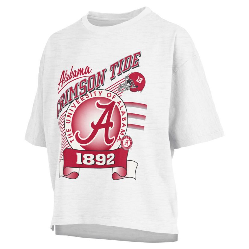 Alabama Crimson Tide NCAA Alabama Tide Rock & Roll Slub T-Shirt