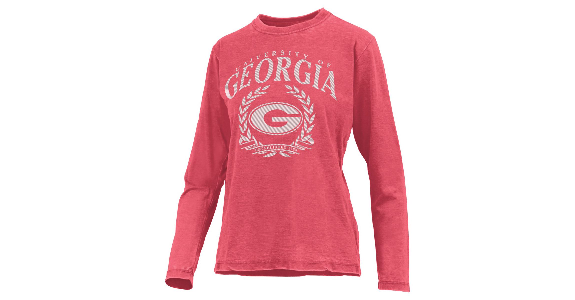 NCAA Georgia Bulldogs Chandler Leaf Arch Long Sleeve T-Shirt