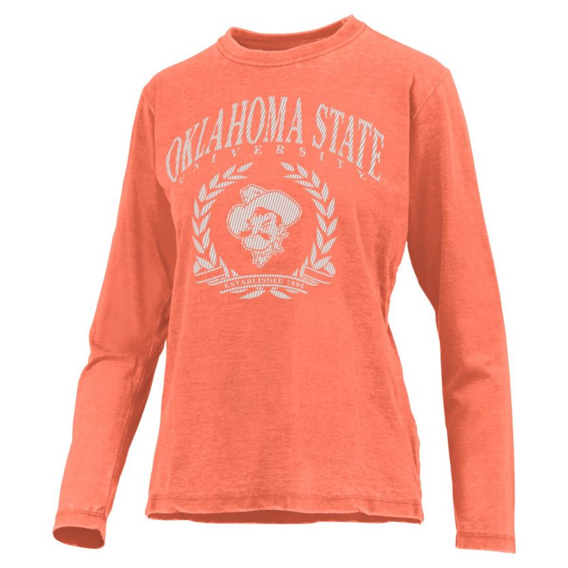 NCAA Oklahoma State Cowboys Chandler Leaf Arch Long Sleeve T-Shirt