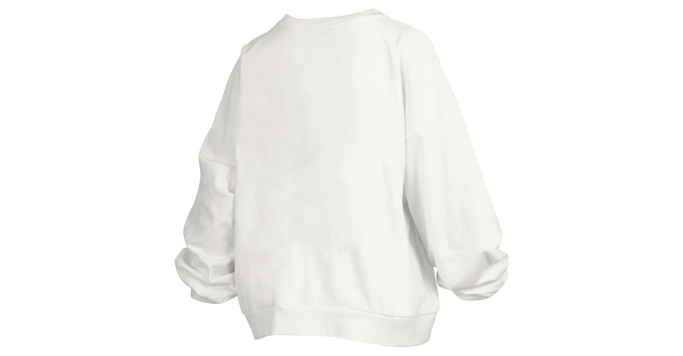 NCAA Oklahoma Sooners Janice Retro Logo Oversized Pullover Sweatshirt