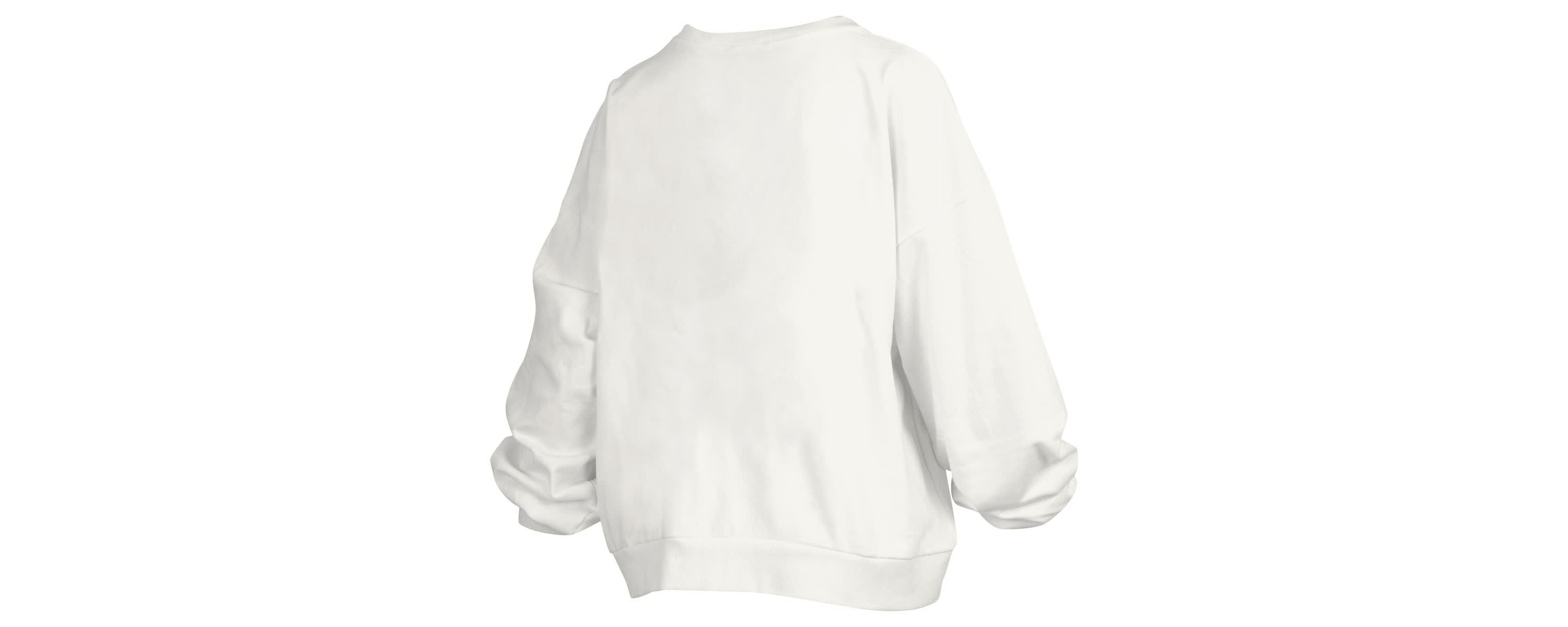 NCAA Oklahoma Sooners Janice Retro Logo Oversized Pullover Sweatshirt