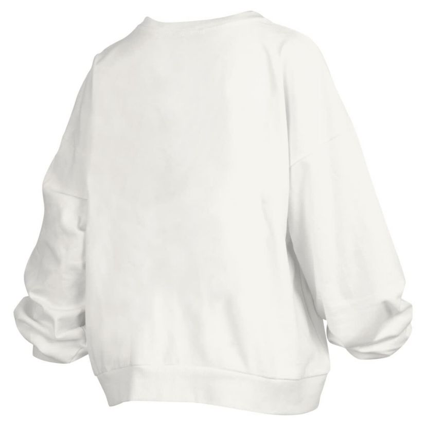 NCAA Oklahoma Sooners Janice Retro Logo Oversized Pullover Sweatshirt