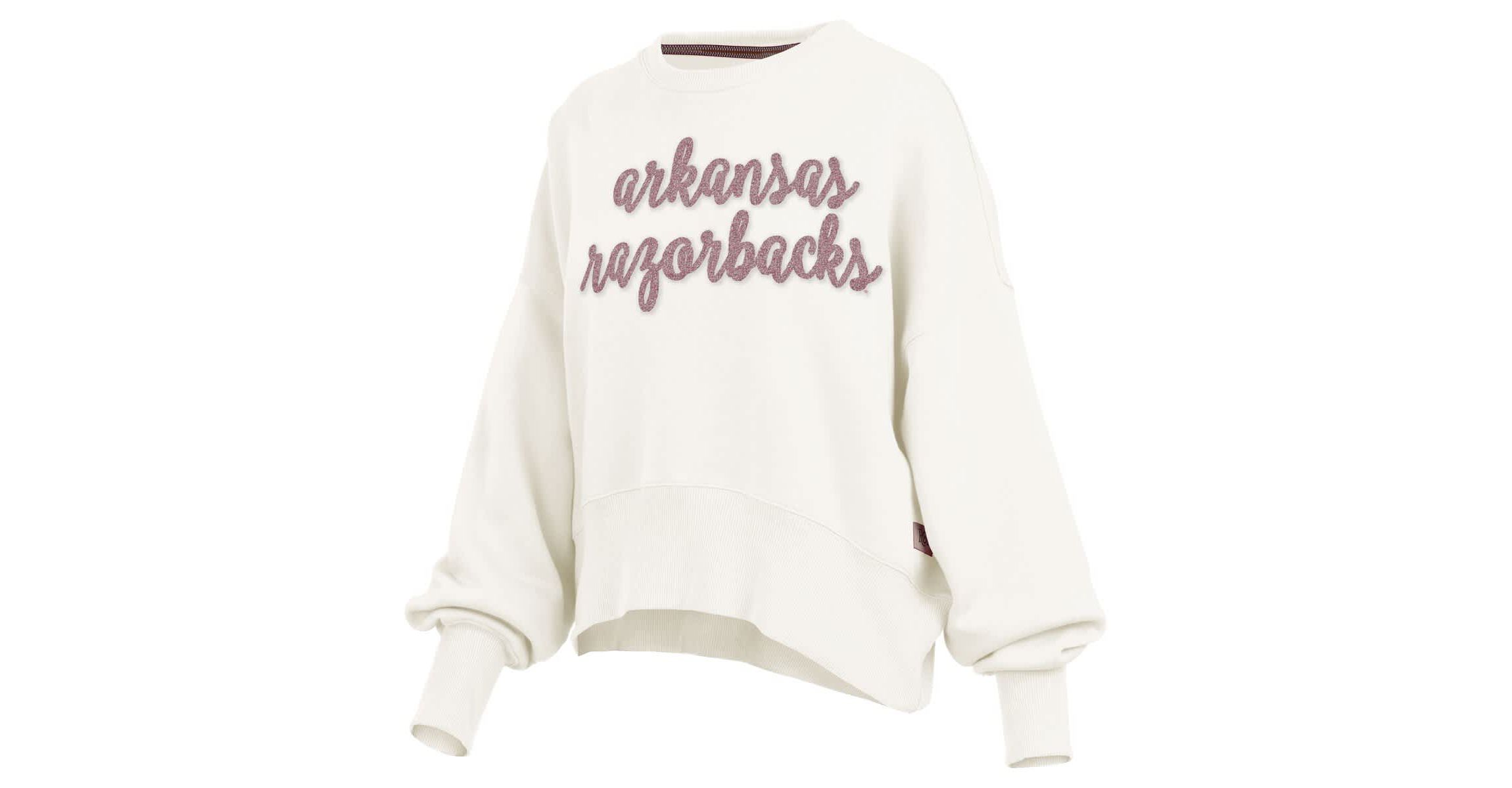 NCAA Arkansas Razorbacks Chelsea Oversized Pullover Sweatshirt