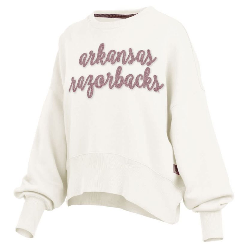 NCAA Arkansas Razorbacks Chelsea Oversized Pullover Sweatshirt