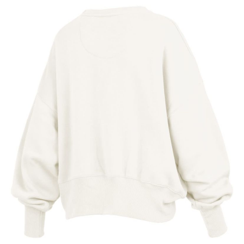NCAA LSU Tigers Chelsea Oversized Pullover Sweatshirt