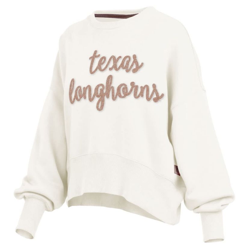 NCAA Texas Longhorns Chelsea Oversized Pullover Sweatshirt