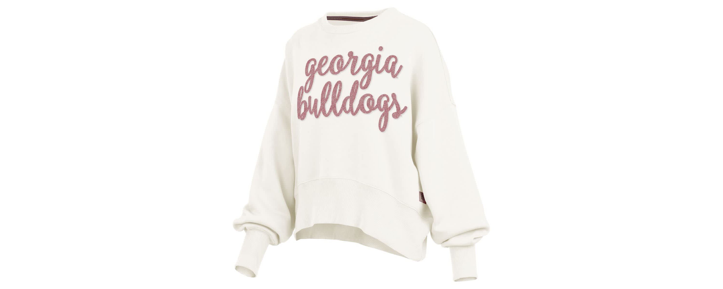 NCAA Georgia Bulldogs Chelsea Oversized Pullover Sweatshirt