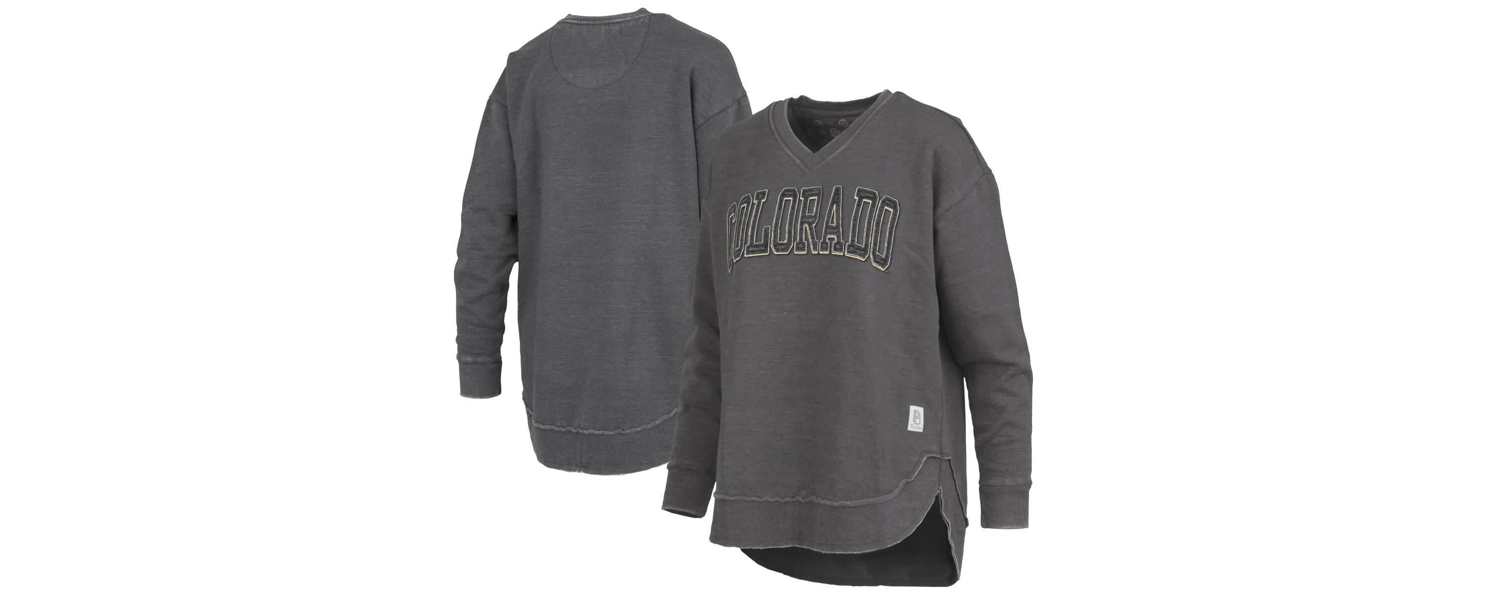 NCAA Colorado Buffaloes Westin Poncho V-Neck Pullover Sweatshirt