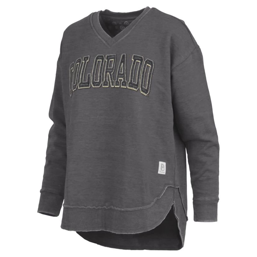 NCAA Colorado Buffaloes Westin Poncho V-Neck Pullover Sweatshirt