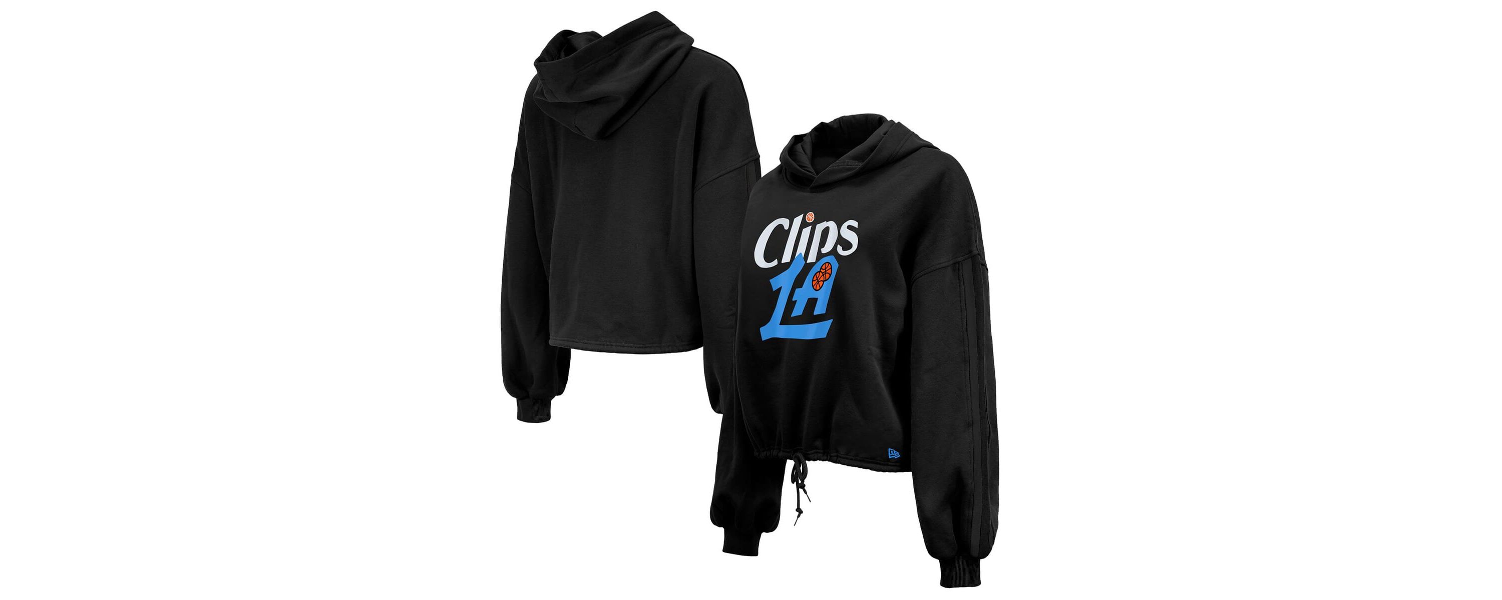 Los Angeles Clippers NBA LA Clippers 2024/25 City Edition Cropped Pullover Hoodie