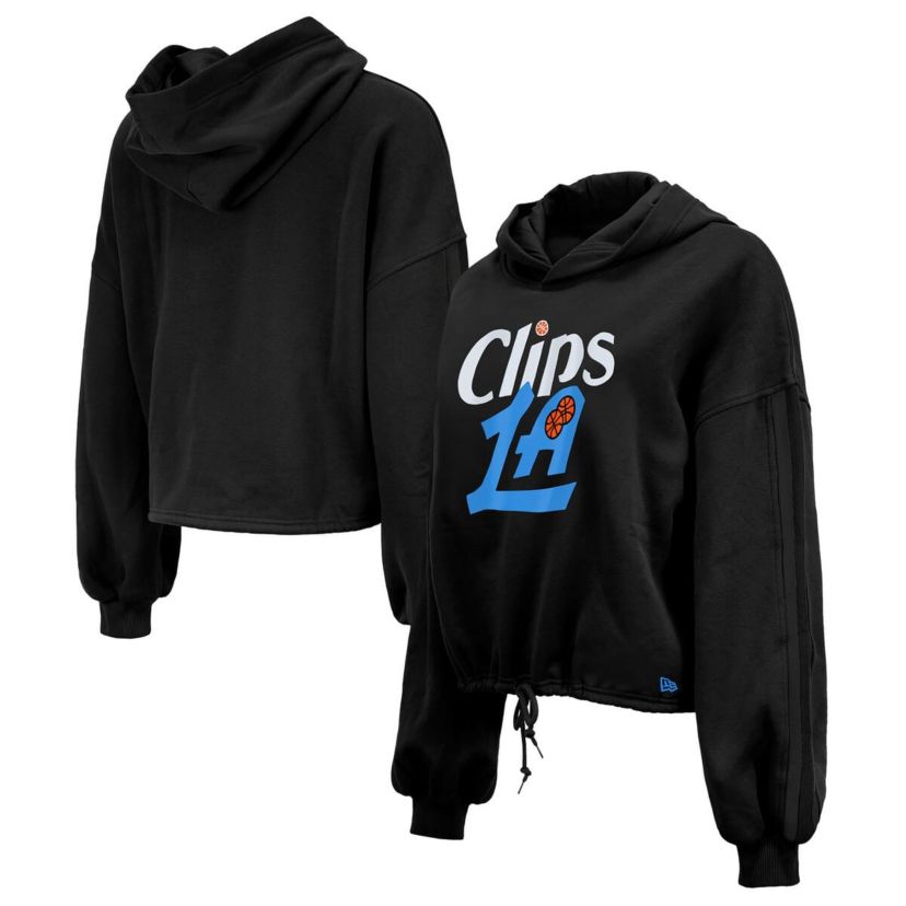 Los Angeles Clippers NBA LA Clippers 2024/25 City Edition Cropped Pullover Hoodie