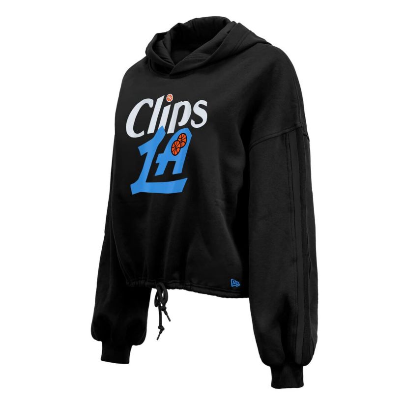 Los Angeles Clippers NBA LA Clippers 2024/25 City Edition Cropped Pullover Hoodie