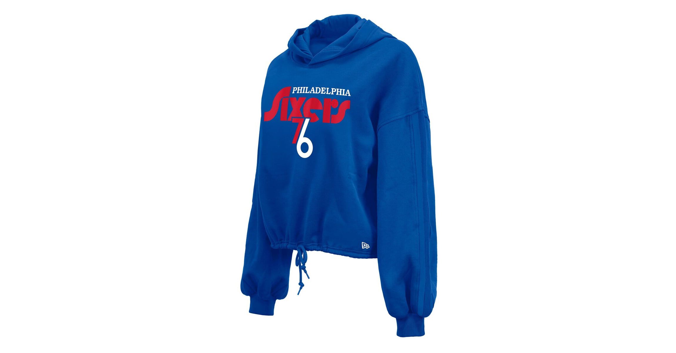 NBA Philadelphia 76ers 2024/25 City Edition Cropped Pullover Hoodie