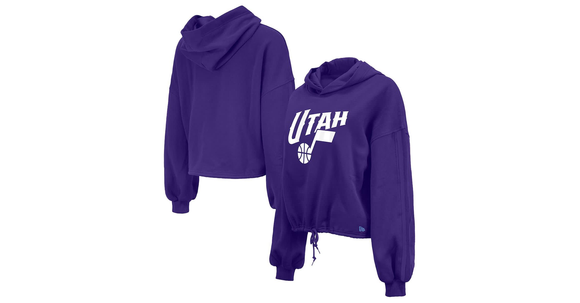 NBA Utah Jazz 2024/25 City Edition Cropped Pullover Hoodie