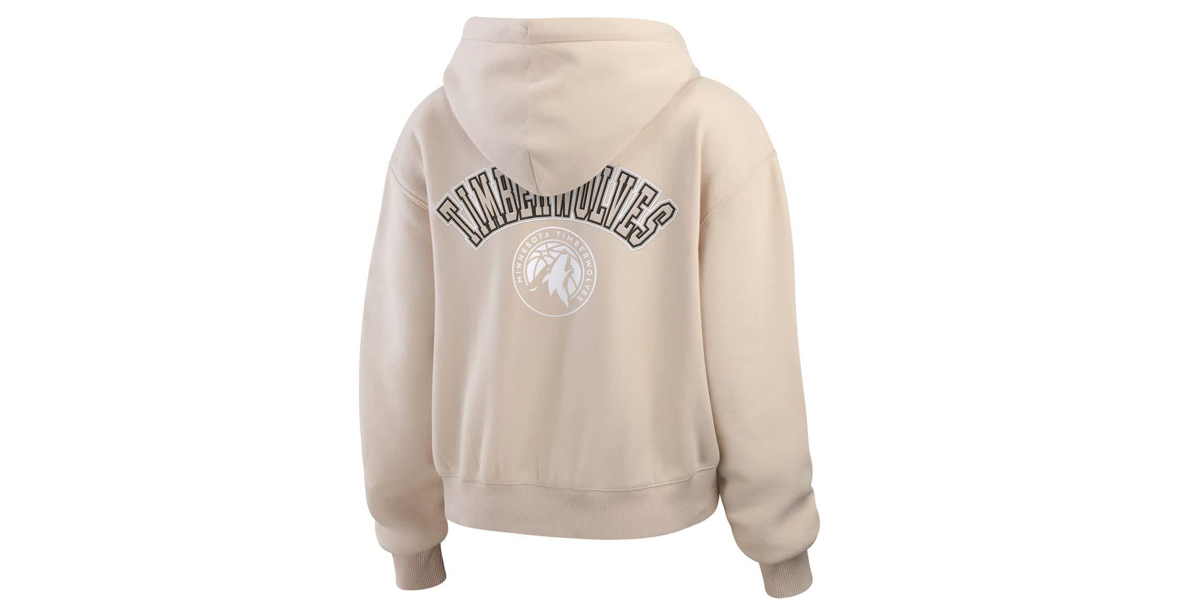 NBA Minnesota Timberwolves Tonal Felt Patch Full-Zip Hoodie