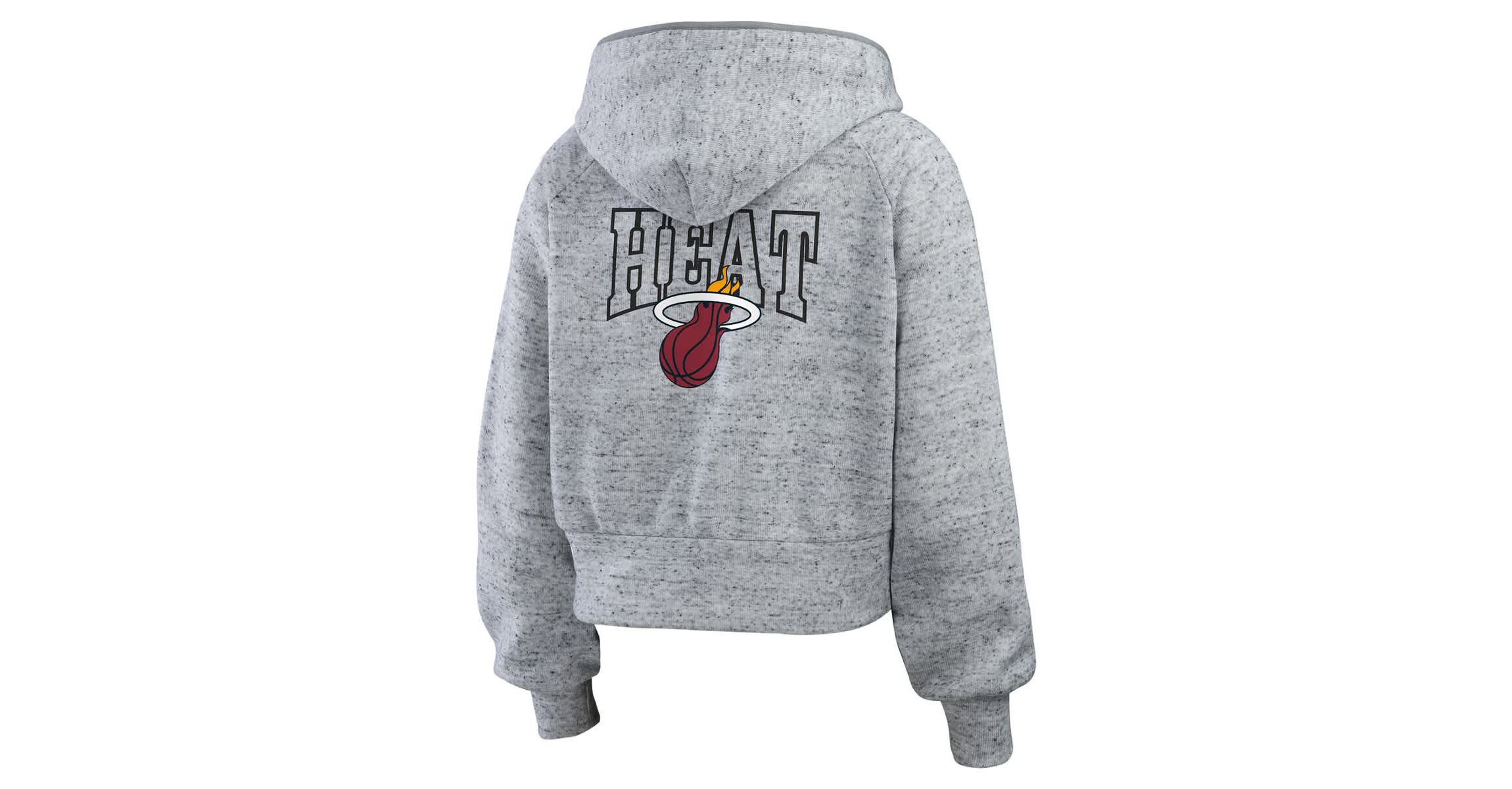 NBA Miami Heat Speckled Radiator Full-Zip Hoodie