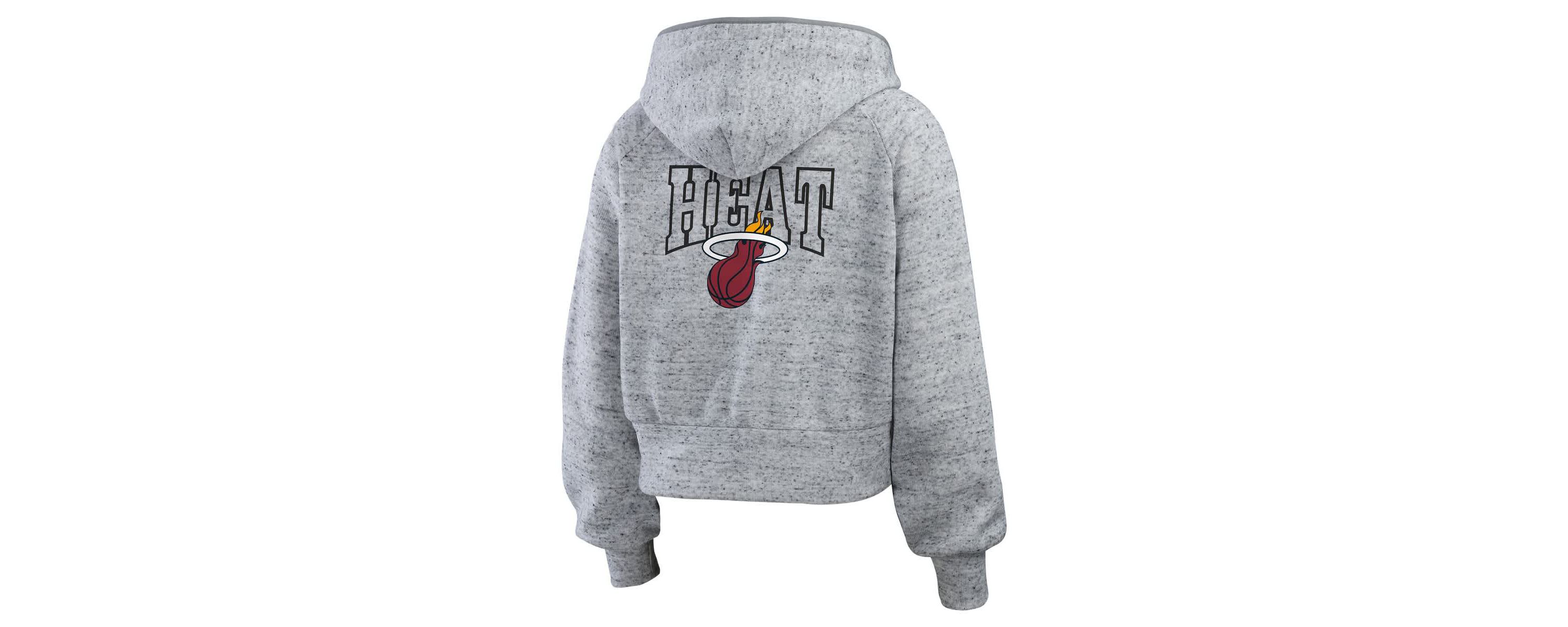 NBA Miami Heat Speckled Radiator Full-Zip Hoodie