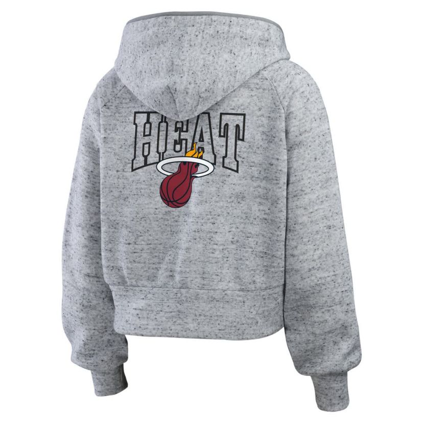 NBA Miami Heat Speckled Radiator Full-Zip Hoodie