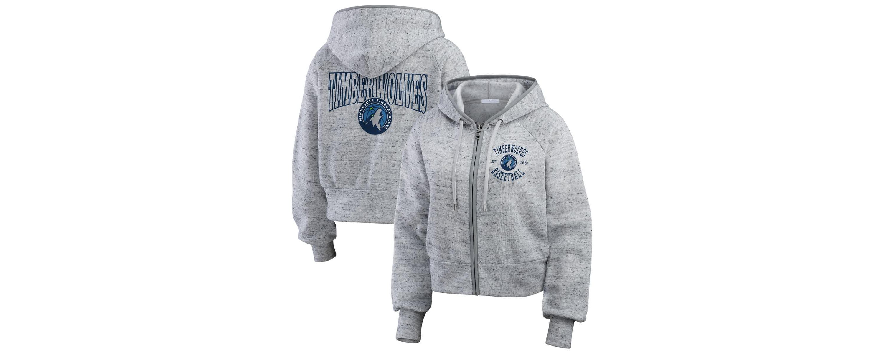 NBA Minnesota Timberwolves Speckled Radiator Full-Zip Hoodie