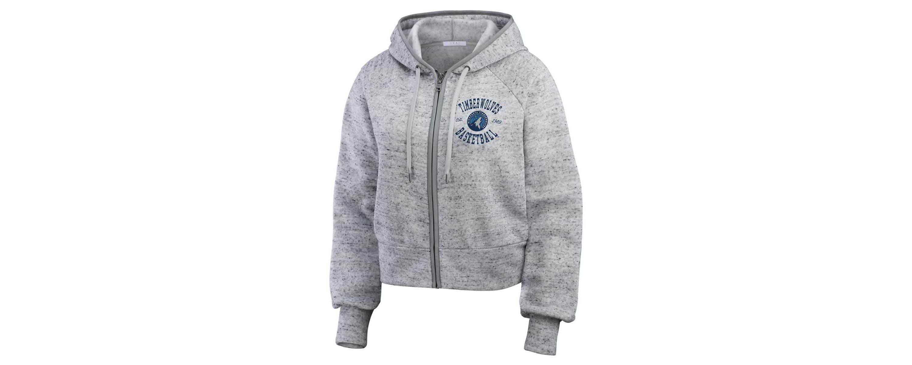 NBA Minnesota Timberwolves Speckled Radiator Full-Zip Hoodie