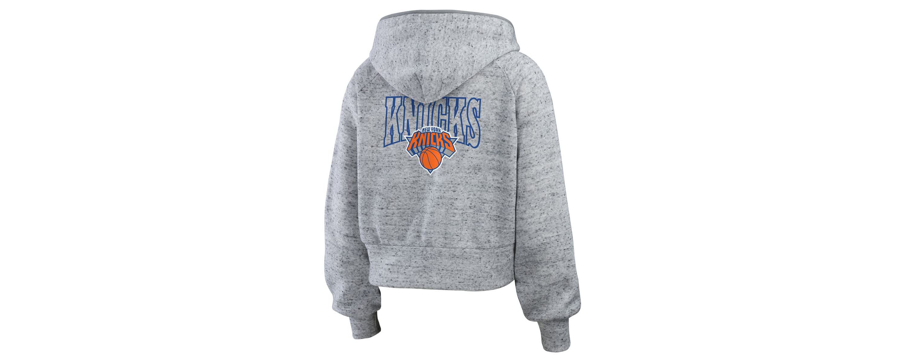NBA New York Knicks Speckled Radiator Full-Zip Hoodie