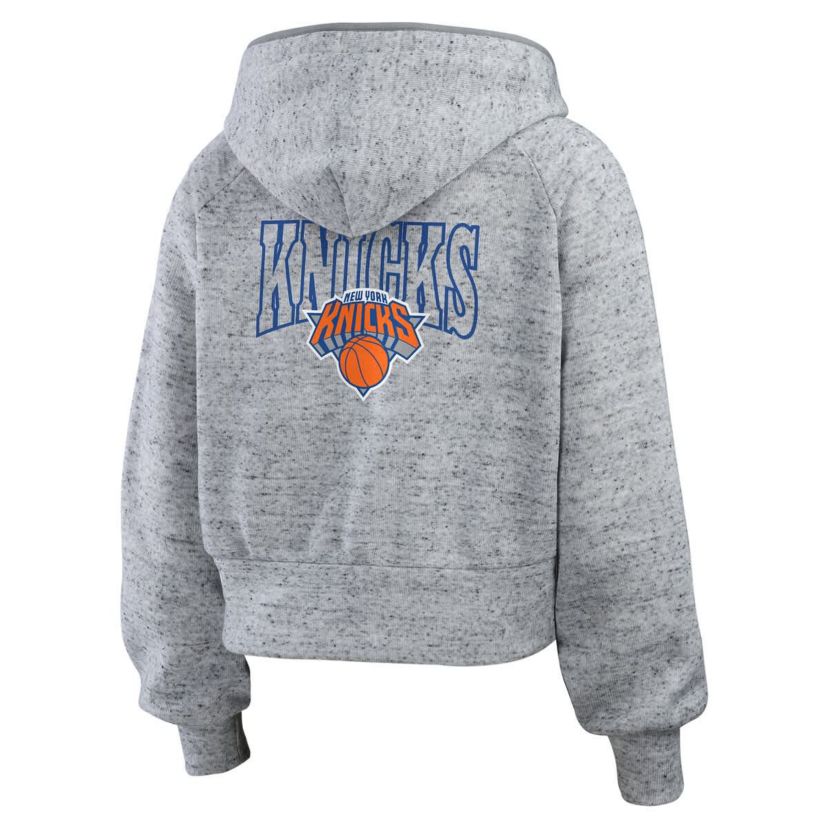 NBA New York Knicks Speckled Radiator Full-Zip Hoodie