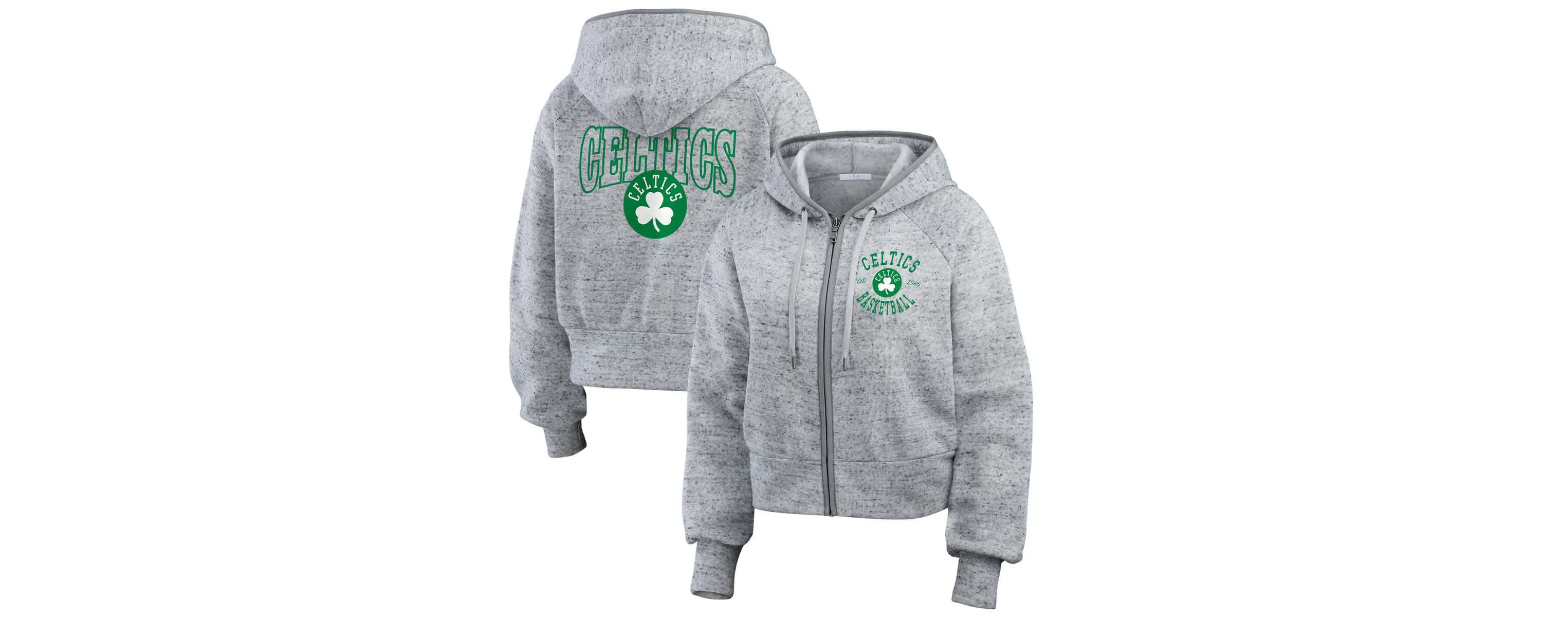 NBA Boston Celtics Speckled Radiator Full-Zip Hoodie