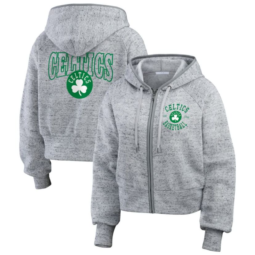 NBA Boston Celtics Speckled Radiator Full-Zip Hoodie