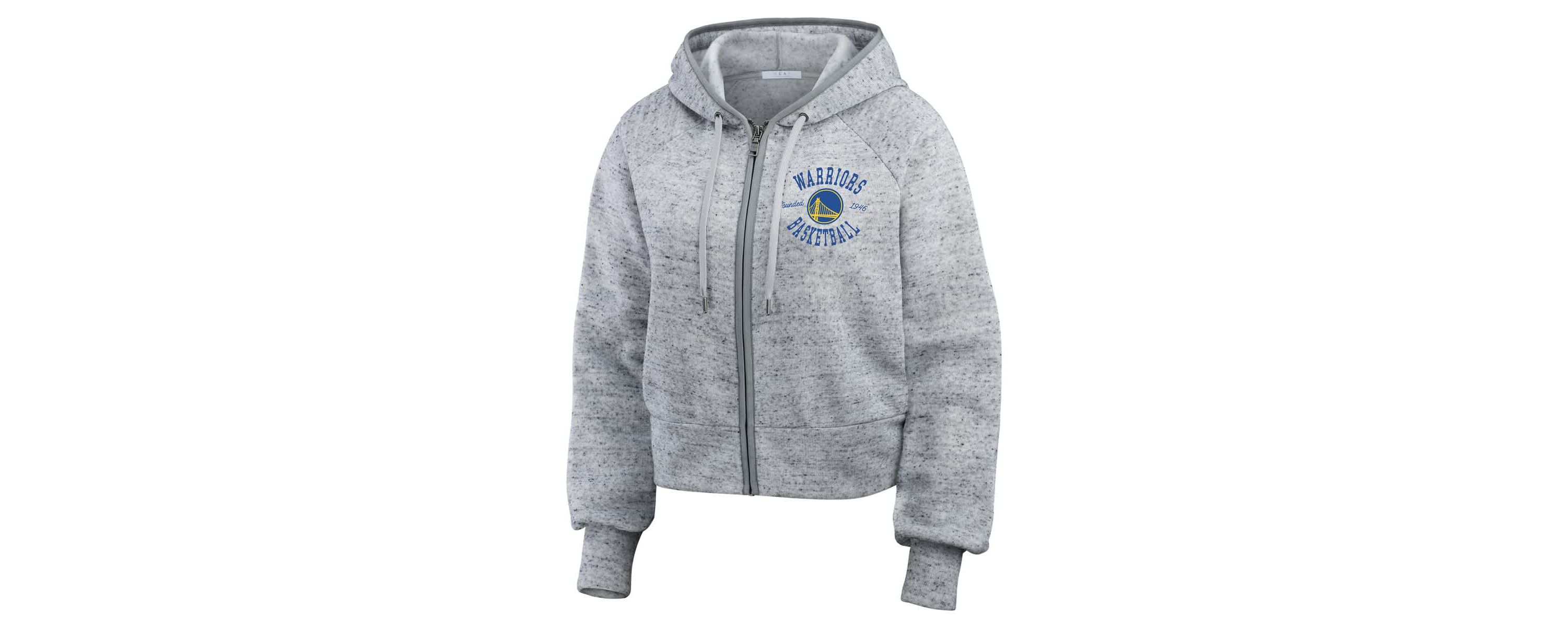NBA Golden State Warriors Speckled Radiator Full-Zip Hoodie