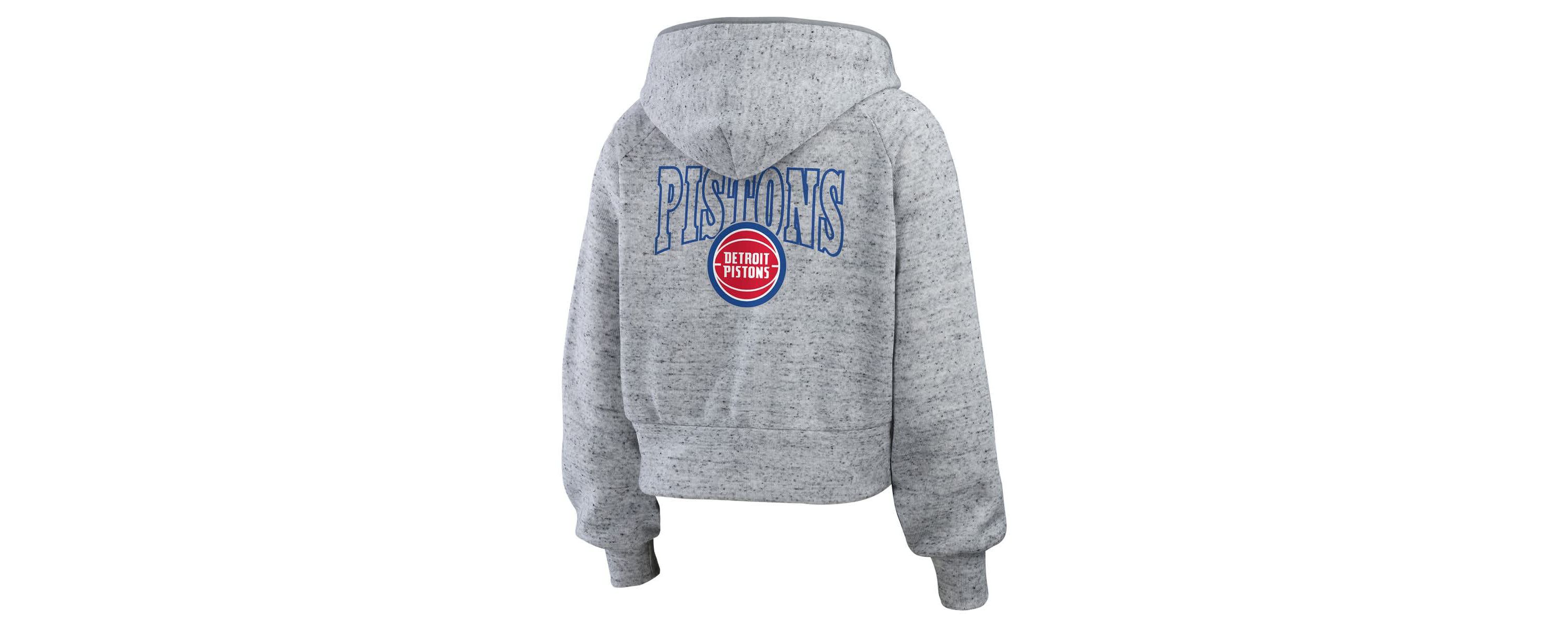 NBA Detroit Pistons Speckled Radiator Full-Zip Hoodie
