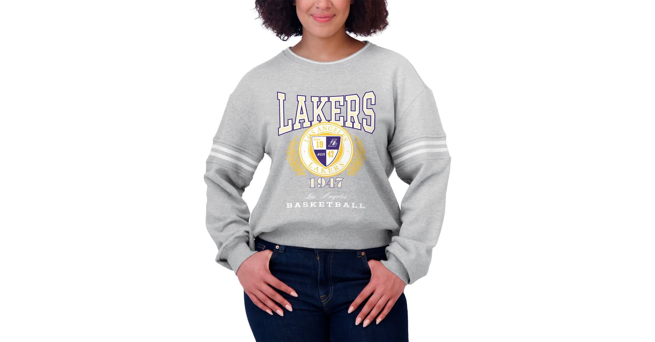 NBA Los Angeles Lakers French Terry Pullover Sweatshirt