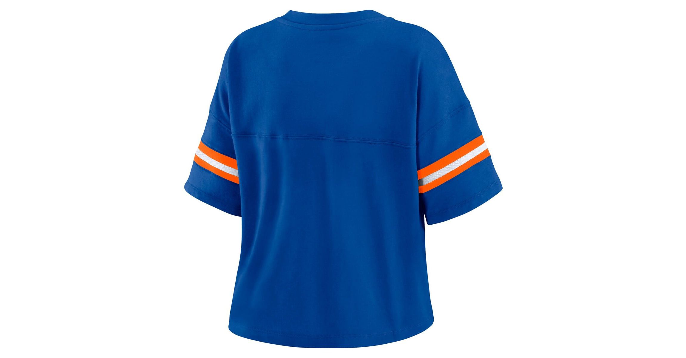 NBA New York Knicks Plus Size Color Block Boxy V-Neck T-Shirt