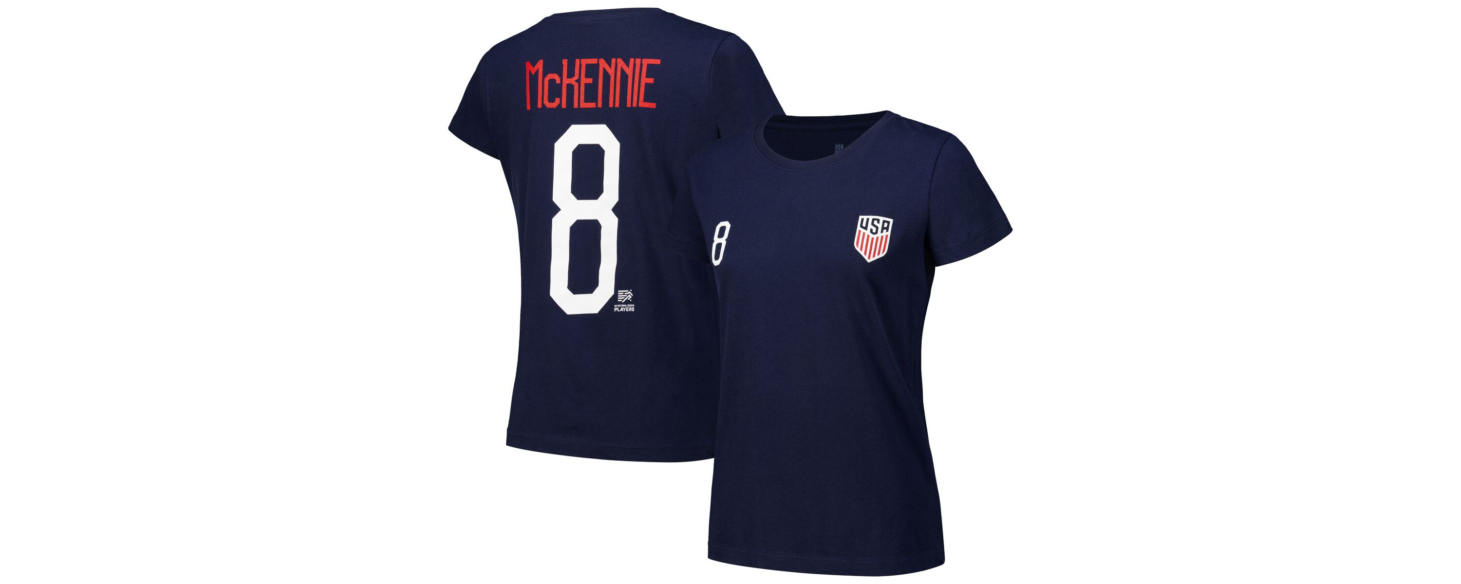 Soccer National Teams Weston McKennie USMNT Name & Number T-Shirt