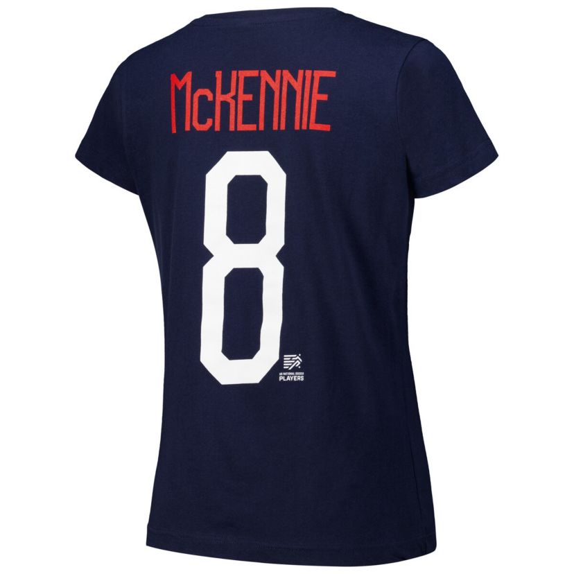 Soccer National Teams Weston McKennie USMNT Name & Number T-Shirt