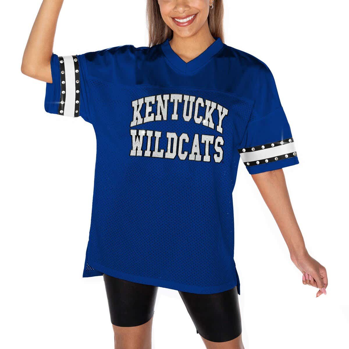 NCAA Kentucky Wildcats Until Kickoff Rhinestone Fashion T-Shirt