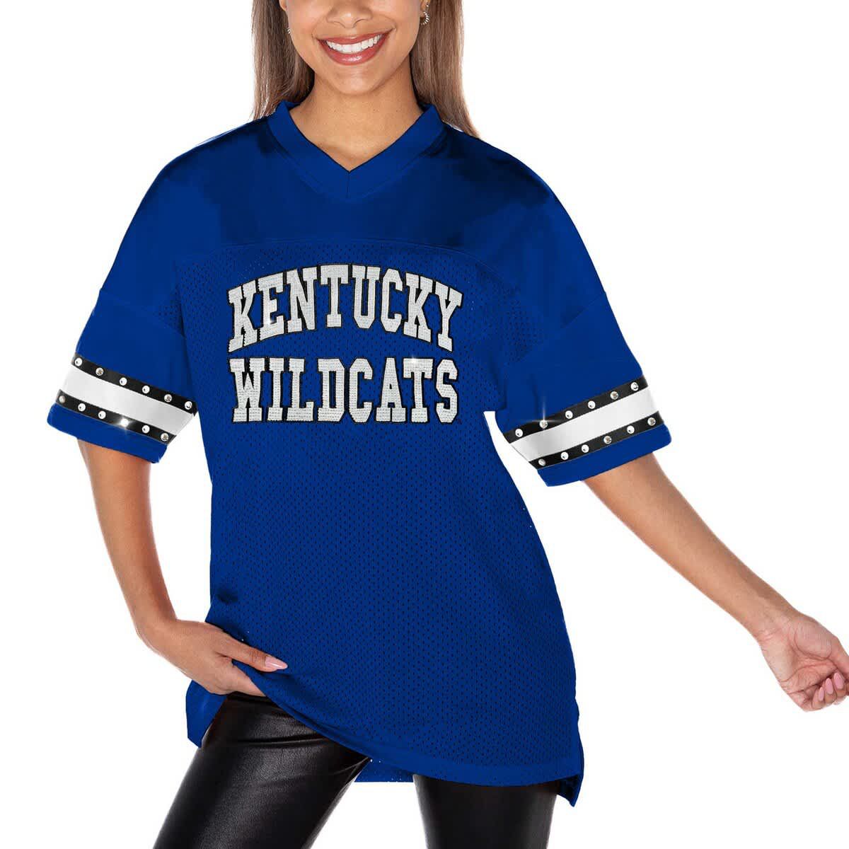 NCAA Kentucky Wildcats Until Kickoff Rhinestone Fashion T-Shirt