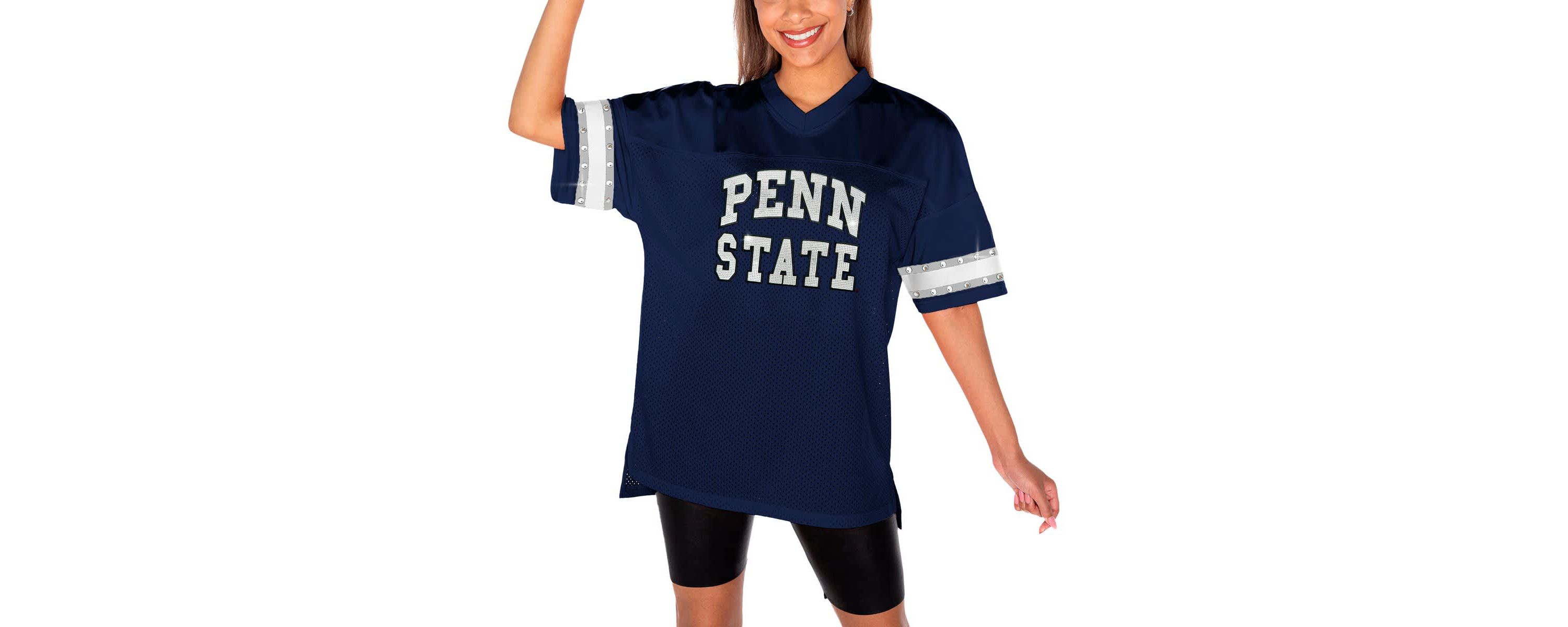 NCAA Penn State Nittany Lions Until Kickoff Rhinestone Fashion T-Shirt