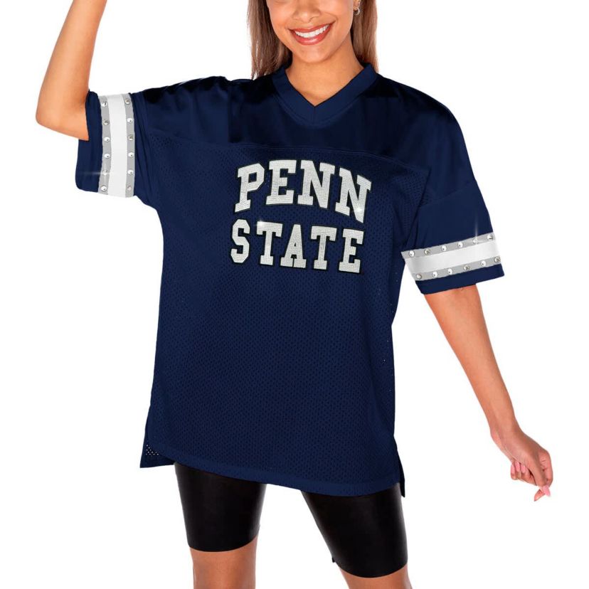 NCAA Penn State Nittany Lions Until Kickoff Rhinestone Fashion T-Shirt
