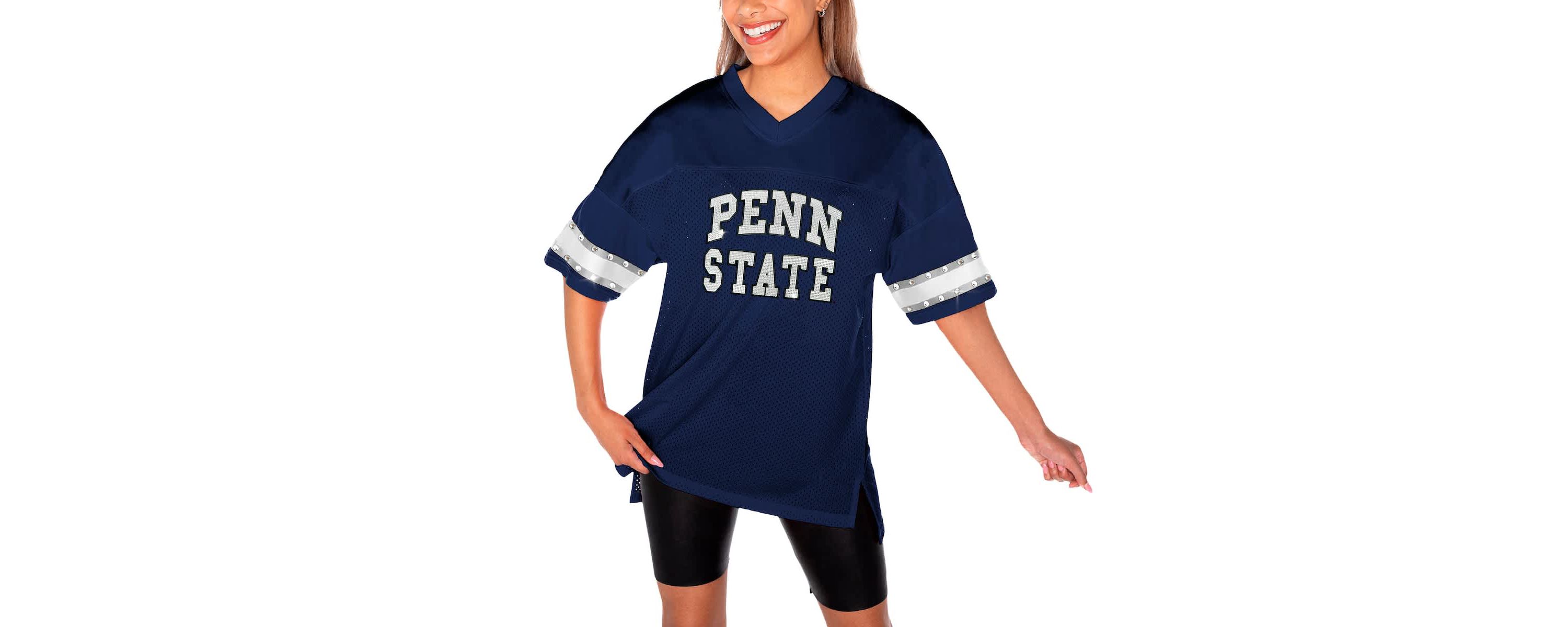NCAA Penn State Nittany Lions Until Kickoff Rhinestone Fashion T-Shirt