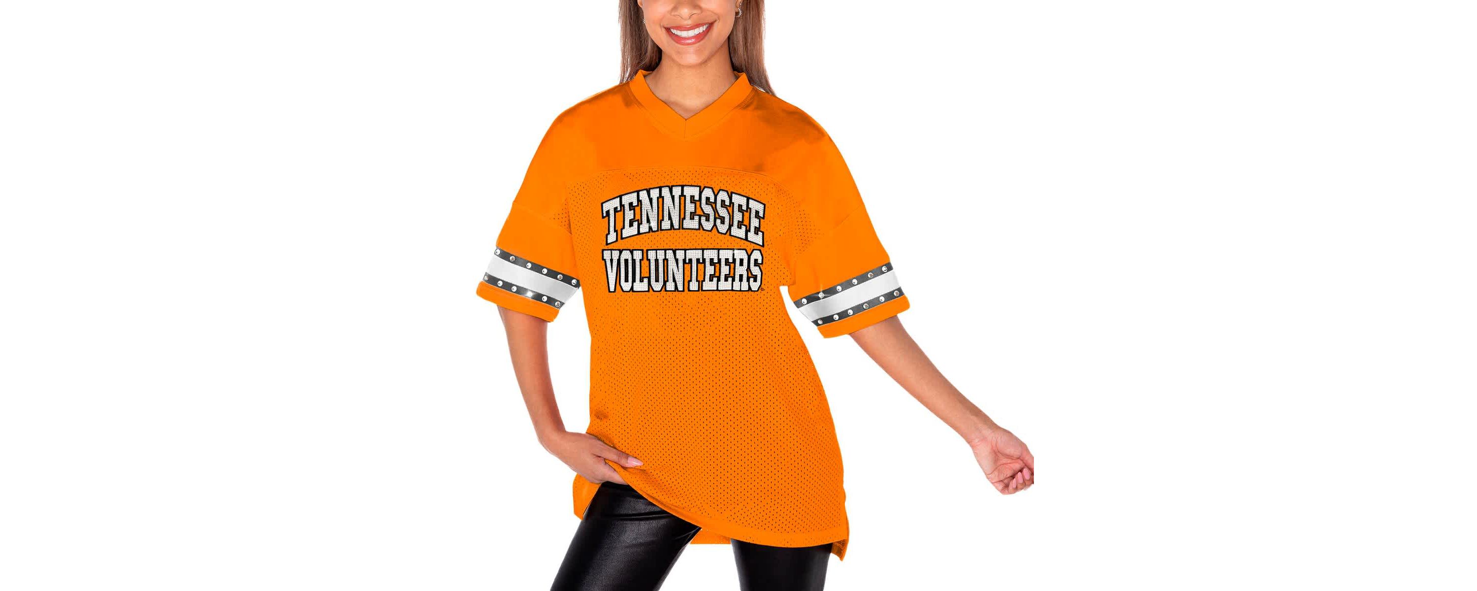 NCAA Tennessee Tennessee Volunteers Until Kickoff Rhinestone Fashion T-Shirt