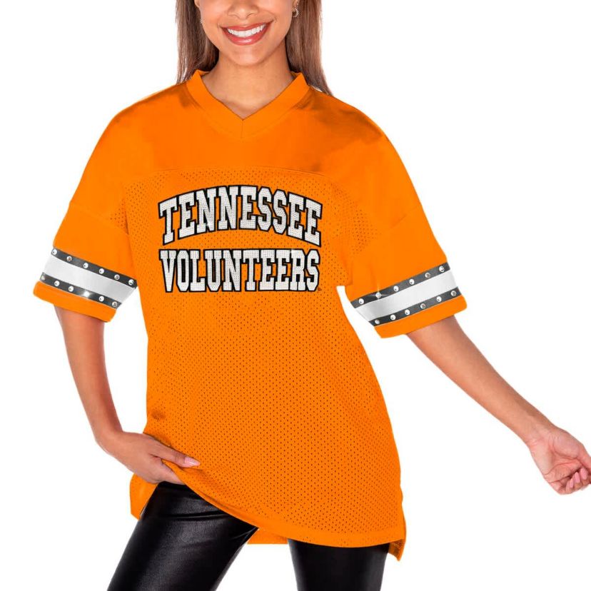 NCAA Tennessee Tennessee Volunteers Until Kickoff Rhinestone Fashion T-Shirt