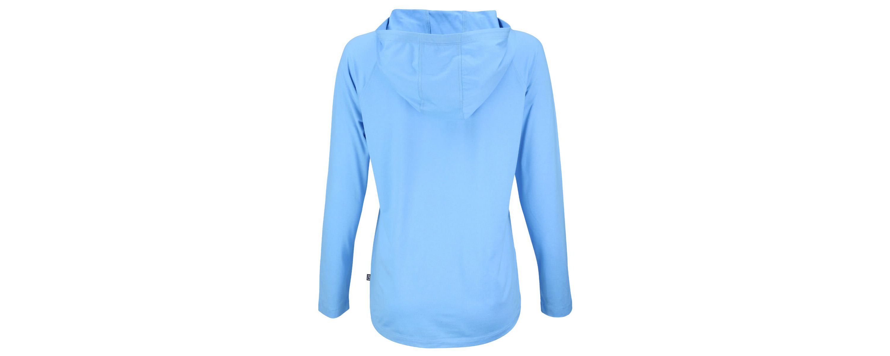 MLB Powder Chicago Cubs City Connect Coastline Epic Comfort Eco Recycled Hoodie Raglan Long Sleeve T-Shirt