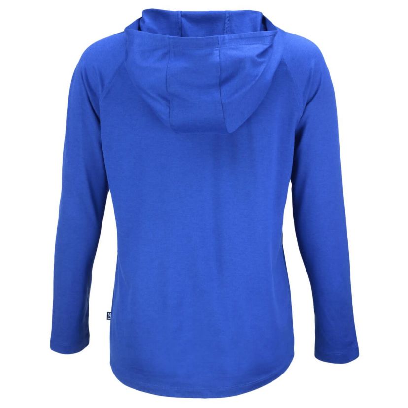 MLB Los Angeles Dodgers Coastline Epic Comfort Eco Recycled Hoodie Raglan Long Sleeve T-Shirt