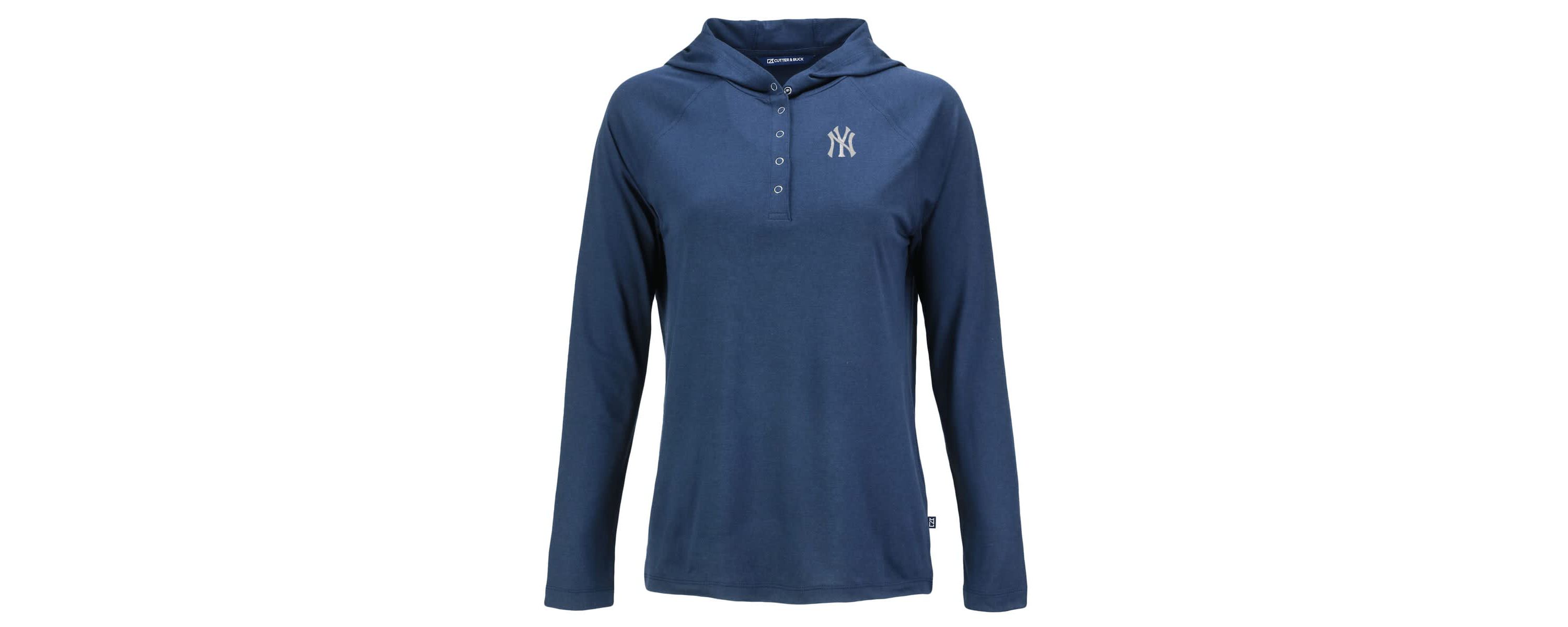 MLB New York Yankees Coastline Epic Comfort Eco Recycled Hoodie Raglan Long Sleeve T-Shirt